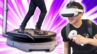 This VR Treadmill is INSANE! | Omni One Showcase