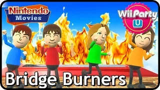 Wii Party U - Bridge Burners (4 Players, Hard)