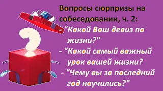 Вопросы сюрпризы 2: Придумайте девиз для себя. Чему вас жизнь научила? Поделитесь жизненным инсайтом