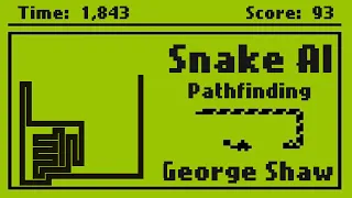 🐍🤖 Snake AI • Pathfinding (George Shaw)