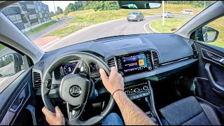 2023 Skoda Karoq [1.5 TSI AC 150HP]  |0-100| POV Test Drive #1852 Joe Black