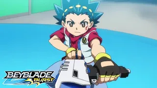 BEYBLADE BURST Episode 11 Valt vs Wakiya at the District Tournament