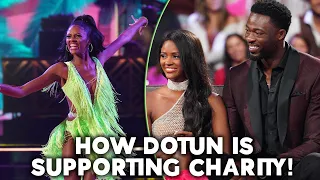 How Dotun is Supporting Charity's Grueling DWTS Journey!