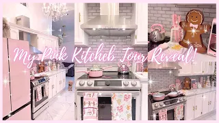 PINK KITCHEN TOUR! /WHAT I GOR FOR CHRISTMAS!