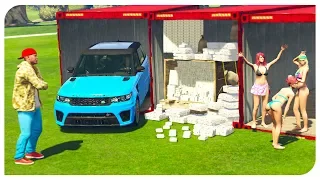 БИТВА ЗА КОНТЕЙНЕРЫ В ГТА 5 - НАШЕЛ RANGE ROVER И СЕЙФ С ДЕНЬГАМИ - GTA 5 МОДЫ КОНТЕЙНЕРЫ В GTA 5