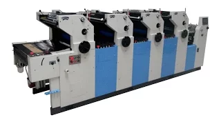 4 colour offset printing machine computer direct offset printing machine 4 color offset printer