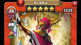 Power of Aradia , 1 vs 5 , Empires and Puzzles Raids