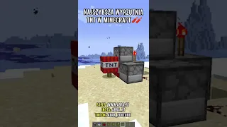 NAJMOCNIEJSZA ARMATA TNT w 6 SEKUND w Minecraft! 😱🧨💥