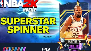 CRAZY NBA 2K Mobile ALL-STAR SUPERSTAR SPINNER Pack Opening