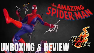 Hot Toys Marvel Comic The Amazing Spider-Man Unboxing and Review