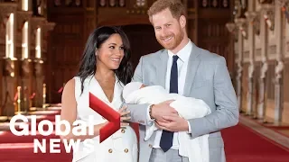 Royal baby: Meghan Markle and Prince Harry reveal newborn son