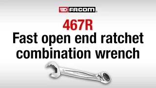467R | FAST OPEN END RATCHET COMBINATION WRENCH