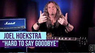 Joel Hoekstra - "Hard to Say Goodbye" - playthrough and lesson