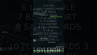 nice presets for sylenth 1,🔊 for edm or other genres for free #Shorts