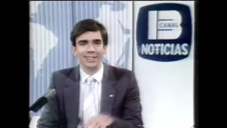 LS85 Canal 13 - Flash "Canal 13 Noticias" + Promo "Buenas Noches Argentina" - 20/09/1987