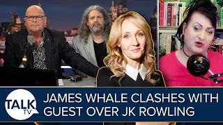 James Whale Clashes With Guest Over JK Rowling And Kellie-Jay Keen