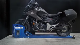BUNKER PARK & ROLL Parking Maximum Security Motorcycle Anti-Theft / Antivol Moto / Candado Moto