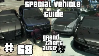 GTA IV: SPECIAL VEHICLE GUIDE - СНОВА 4 МАШИНЫ В ОДНОМ РОЛИКЕ!