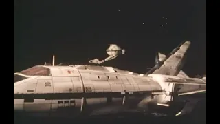 Gerry Anderson's Terrahawks: (1983)   Episode opening spfx SPACE CYCLOPS