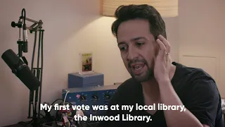 Lin Manuel Miranda Shares His Voting Story