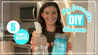 DIY CLEANING PRODUCTS THAT ACTUALLY WORK // How to Make the Best Homemade Cleaners + Natural Cleaner