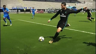 PES 2018 | GETAFE vs REAL MADRID | Cristiano Ronaldo and Gareth Bale amazing | Gameplay PC