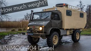 UNIMOG 404 Diesel, First Drive after the Full Restoration. How Fast Can I Go?