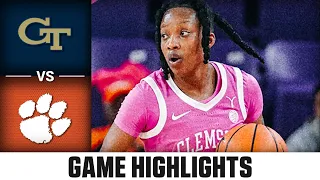 Georgia Tech vs. Clemson Women's Basketball Highlights (2022-23)