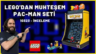 Lego'dan muhteşem çalışan Pac-Man oyun konsolu seti! - Lego 10323 inceleme