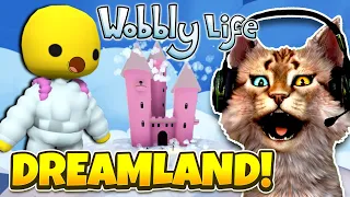 AKU MASUK KE DREAMLAND KASTIL RAJA TIDUR LETOY !! 🙀 - Wobbly Life Indonesia