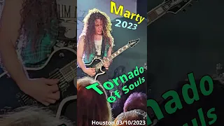 Tornado of Souls solo - Marty Friedman - Houston 03/10/2023 #shorts #guitar