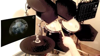 SIMMONS SDS 8 DRUMS. Phil Collins - "Another Day In Paradise". Drum Cover.