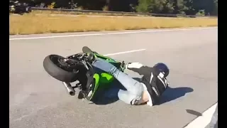 MOTORCYCLE CRASHES COMPILATION | STUPID & BAD Drivers Caught On CAMERA [Ep #07]