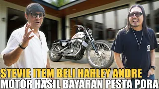 STEVIE BELI HARLEY ANDRE CASH.. MOTOR HASIL DARI BAYARAN PESTAPORA ANDRE & FRIENDS