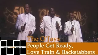 The O'Jays Live- People Get Ready/Love Train & Backstabbers