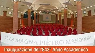 Inaugurazione 843° Anno Accademico Unimore