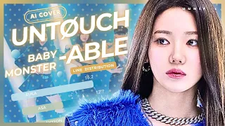 [AI COVER]  UNTOUCHABLE  x  BABYMONSTER  | org. by ITZY