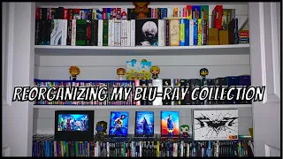 Reorganizing my Blu-ray collection & Blu-ray unhaul! | Aniplex, funimation and 4k Blu-rays!
