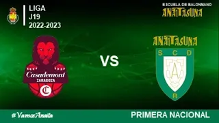 1ª NAC. MASC. - LIGA - J19 - Bm Casademont Zaragoza vs Helvetia Anaitasuna (2022-2023)