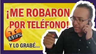 😠 ASI ROBAN DATOS POR TELÉFONO (Intento de Estafa Telefónica Llamada real)