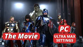 Marvel's Avengers The Movie ( PC, Full Story, All Cutscenes, Game Movie Ultra Max Settings)