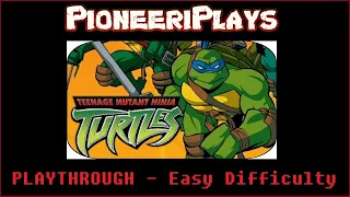 Teenage Mutant Ninja Turtles (GBA) - Playthrough - Easy Difficulty