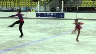 14 L. FEDOROVA / M. MIROSHKIN (RUS) - JGP GER / Chemnitz Junior Pairs Free Skating