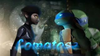 {tmnt} Leo and Karai - Comatos (Rus)/ {Черепашки ниндзя2012} Лео и Карай - °Коматоз° (клип)