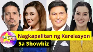 Nagkapalitan ng Karelasyon Sa Showbiz - Part 1 | Sharon Cuneta, Gabby Concepcion, Kris Aquino Atbp.