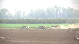 Israeli tanks seen moving on Lebanon border