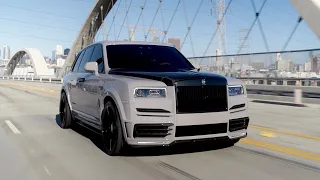 The COLDEST Rolls Royce Mansory Cullinan in LOS ANGELES! Our boy Limitless said NO LIMITS.