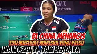 Komentar BL china: Gregoria mariska Tunjung Menang Dramatis Atas Wang Zhi Yi, Singapore open 2024