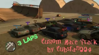 GTA 4 PC - Custom Track Race