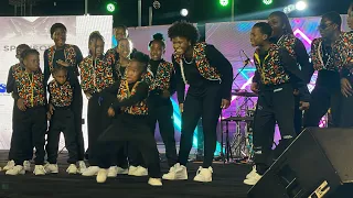 Afronitaa & her Dance group Afro Star Kids first Epic performance after Britain got talent